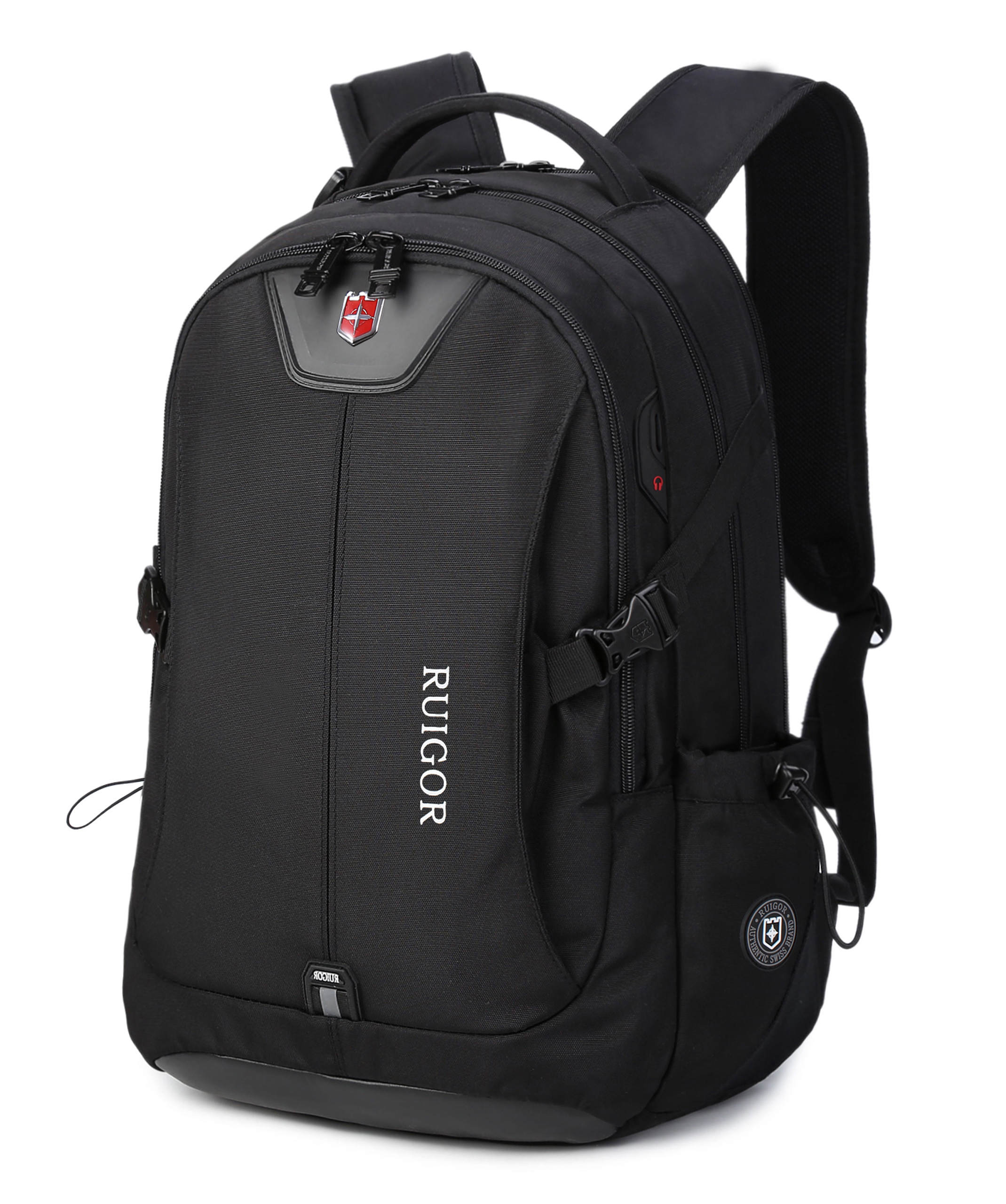 Black Backpack Large| RUIGOR ICON 47 - Swiss Ruigor